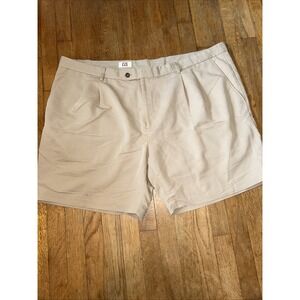 Men's/ CUTTER &‎  BUCK/khaki color/Pleaded/Shorts/Size 48b/Sportswear